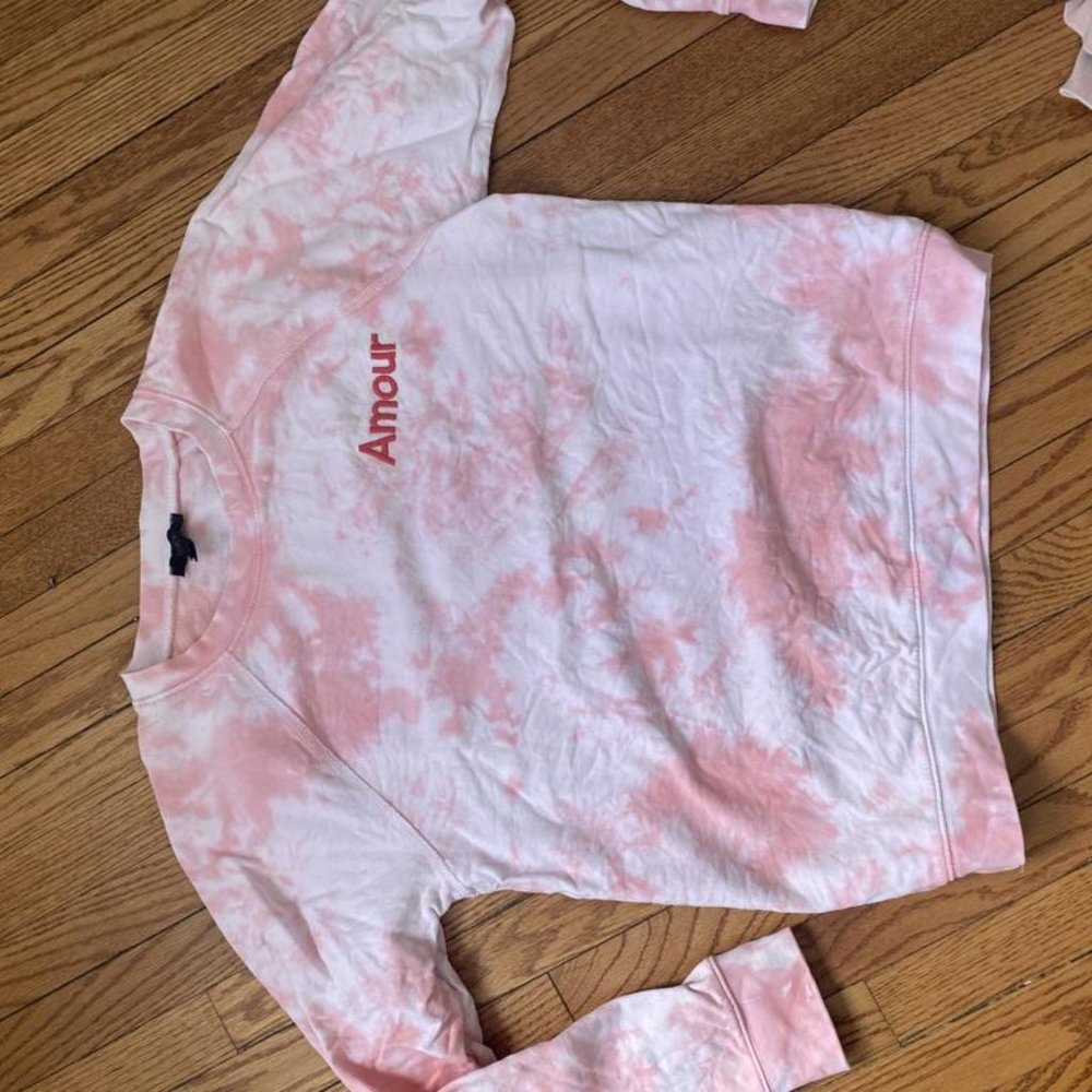 J.Crew tie-dyed sweatshirt